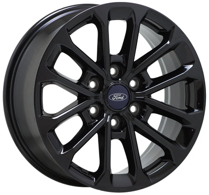18" Ford F150 Truck Gloss Black wheels rims Factory OEM 2018-2020 set 10169
