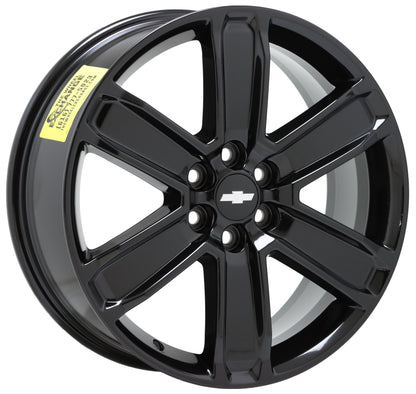 20" Chevrolet Blazer Gloss Black wheels rims Factory OEM  set 4800 5794