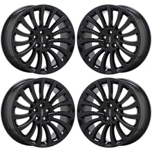 Load image into Gallery viewer, 20&quot; Lincoln Aviator Black wheels rims Factory OEM 2020 2021 set 4 10189
