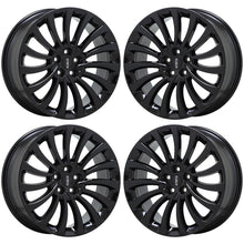 Load image into Gallery viewer, 20&quot; Lincoln Aviator Black wheels rims Factory OEM 2020 2021 set 4 10189
