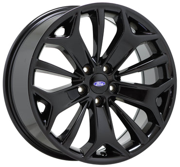 19" Ford Taurus SHO Gloss Black wheels rims Factory OEM set 4 3925