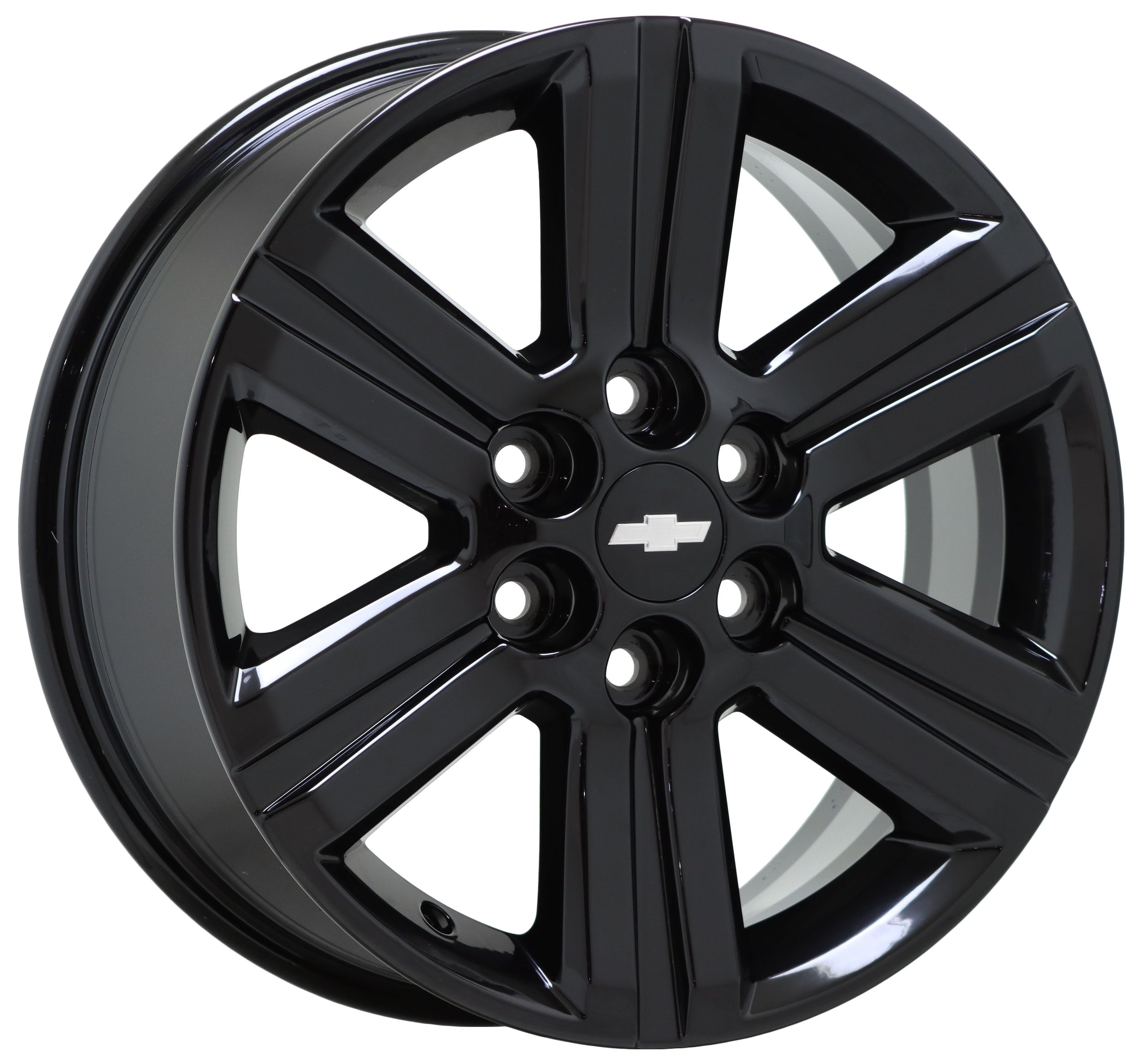 18" Chevrolet Traverse Gloss Black wheel rim Factory OEM 2013-2017 5572