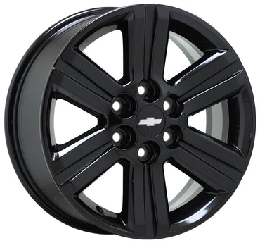 18" Chevrolet Traverse Gloss Black wheels rims Factory OEM 2013-2017 set 5572