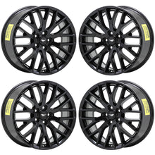 Load image into Gallery viewer, 19x9 19x9.5 Ford Mustang GT Black wheels rims Factory OEM 10036 10038
