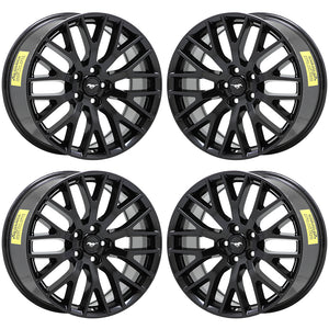 19x9 19x9.5 Ford Mustang GT Black wheels rims Factory OEM 10036 10038