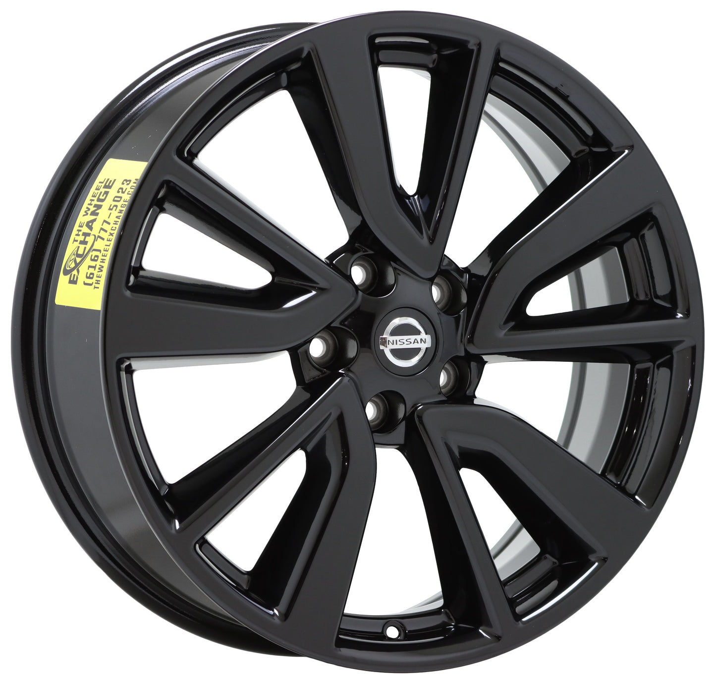 19" Nissan Rogue Sport Gloss Black wheels rims Factory OEM set 62748