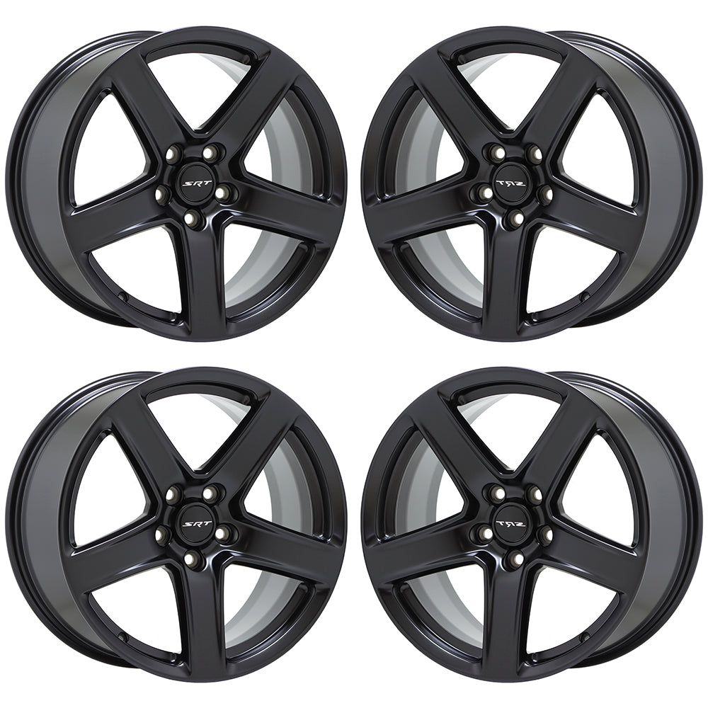 20" Grand Cherokee Satin Black wheels rims Factory OEM set 9172 EXCHANGE