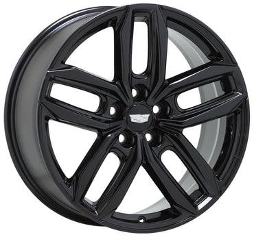 20" Cadillac XT4 Gloss Black wheels rims Factory OEM GM set 4823