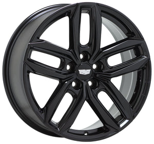 20" Cadillac XT4 Black wheels rims Factory OEM GM set 4 4823