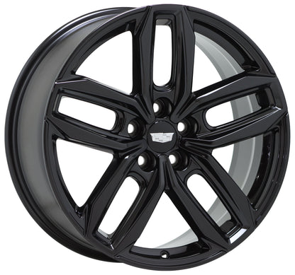 20" Cadillac XT4 Gloss Black wheels rims Factory OEM GM set 4823