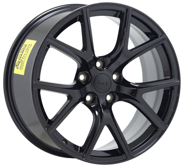 20" Grand Cherokee SRT Gloss Black wheels rims Factory OEM 9173 set