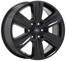 Load image into Gallery viewer, 20&quot; Ford F150 Platinum Truck Gloss Black wheels rims Factory OEM set 4 10004
