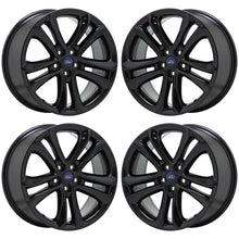 Load image into Gallery viewer, 18&quot; Ford Edge Gloss Black wheels rims Factory OEM set 10044
