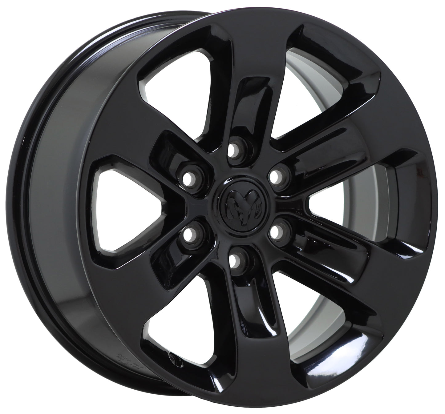 18" Dodge Ram 1500 Truck Gloss Black wheels rims Factory OEM set 4 2672 EXCHANGE