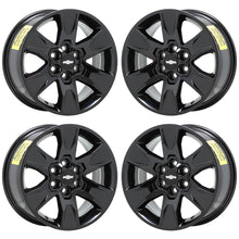Load image into Gallery viewer, 17&quot; Chevy Colorado Truck Black wheels rims Factory OEM set 4 5693
