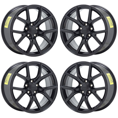 20" Grand Cherokee SRT Gloss Black wheels rims Factory OEM 9173 set EXCHANGE