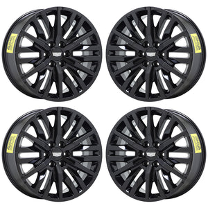 22" Cadillac Escalade Black wheels rims Factory OEM GM set 2019 2020 5921