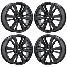 Load image into Gallery viewer, 20&quot; Cadillac XT5 XT6 Black wheels rims Factory Genuine OEM set 4 4847

