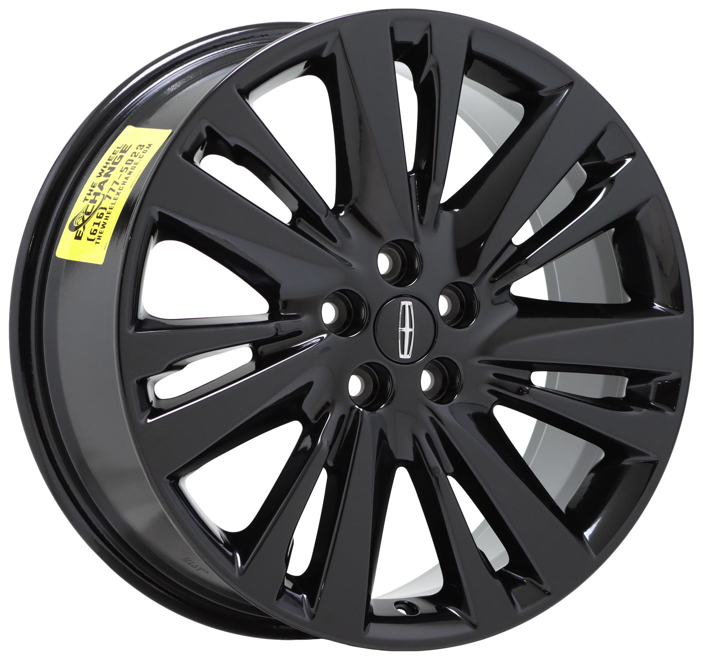 19" Lincoln MKZ Gloss Black wheels rims Factory OEM set 10129 EXCHANGE