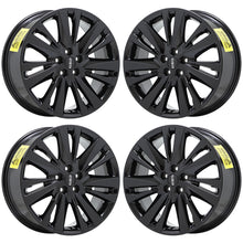 Load image into Gallery viewer, 19&quot; Lincoln MKZ Black wheels rims Factory OEM 2017 2018 2019 set 4 10129
