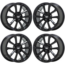 Load image into Gallery viewer, EXCHANGE 18&quot; Cadillac ATS-V Black wheels rims Factory OEM set 4766 4768
