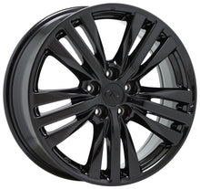 Load image into Gallery viewer, 18&quot; Infiniti QX60 Gloss Black wheels rims Factory OEM set 4 73782 EXCHANGE
