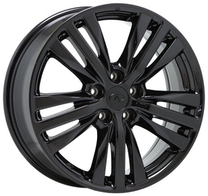 18" Infiniti QX60 Gloss Black wheels rims Factory OEM set 4 73782 EXCHANGE