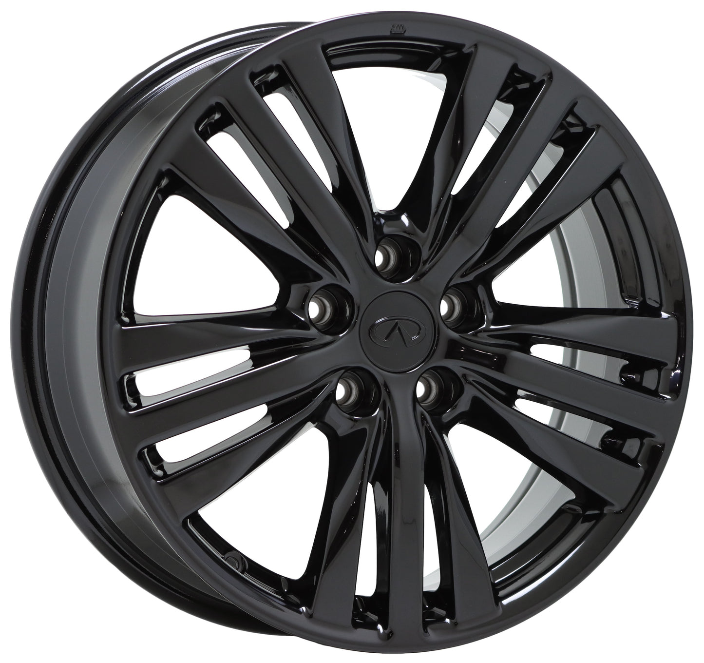 18" Infiniti QX60 Gloss Black wheels rims Factory OEM 2016-2020 set 4 73782