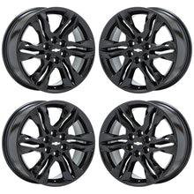 Load image into Gallery viewer, 18&quot; Chevrolet Blazer Gloss Black wheels rims Factory OEM 2019-2023 set 5934
