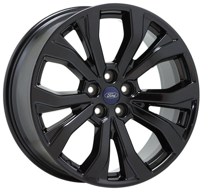 20" Ford Explorer ST Gloss Black wheels rims Factory OEM set 10270 EXCHANGE