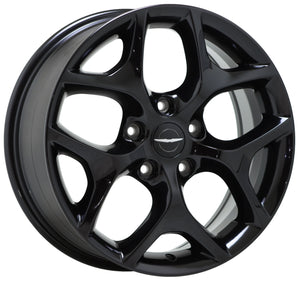18" Chrysler Pacifica Black wheels rims Factory OEM set 2593
