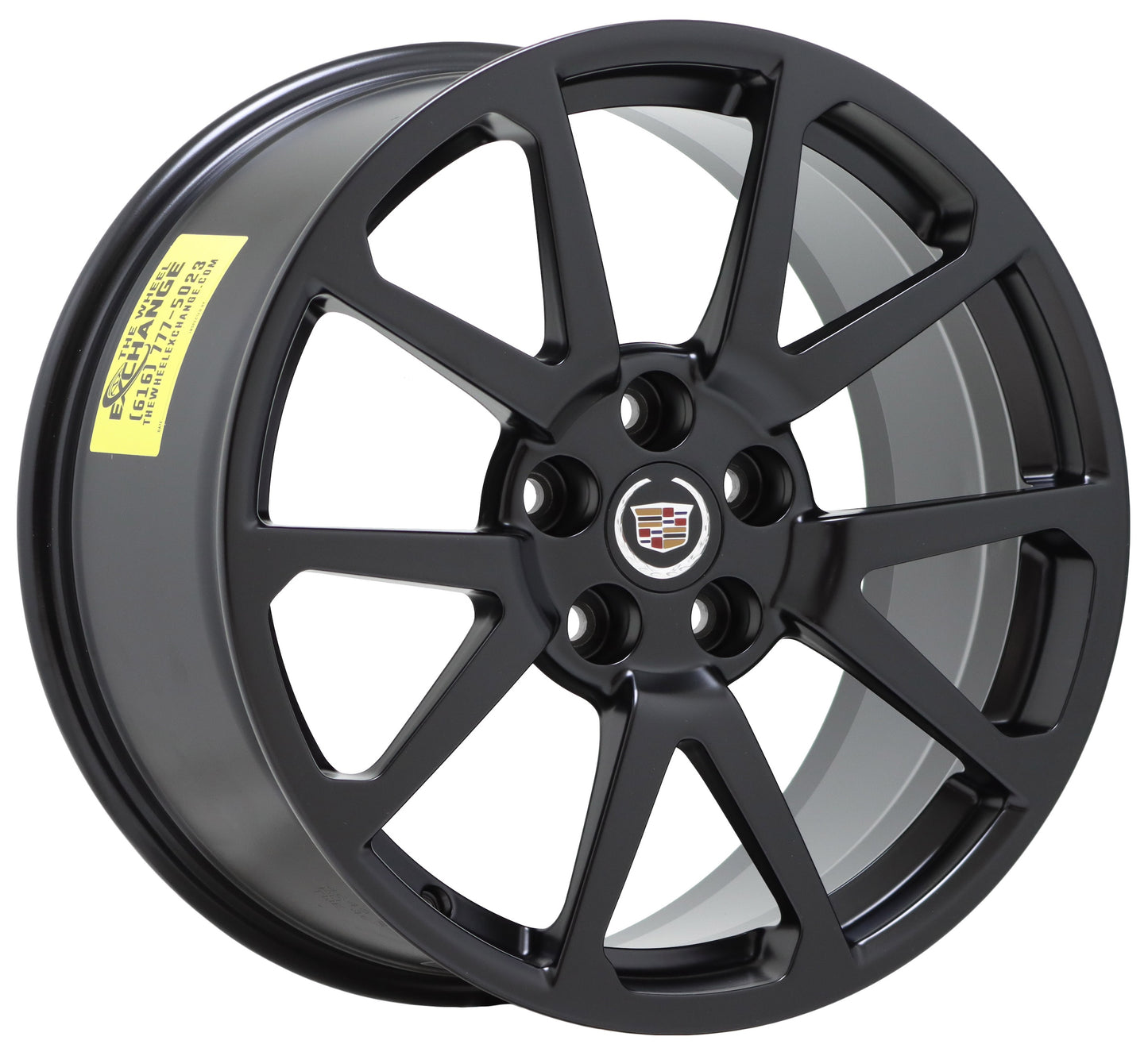 19x9 19x9.5" Cadillac CTS-V Sedan Satin Black wheels rims set 4647 4649 EXCHANGE