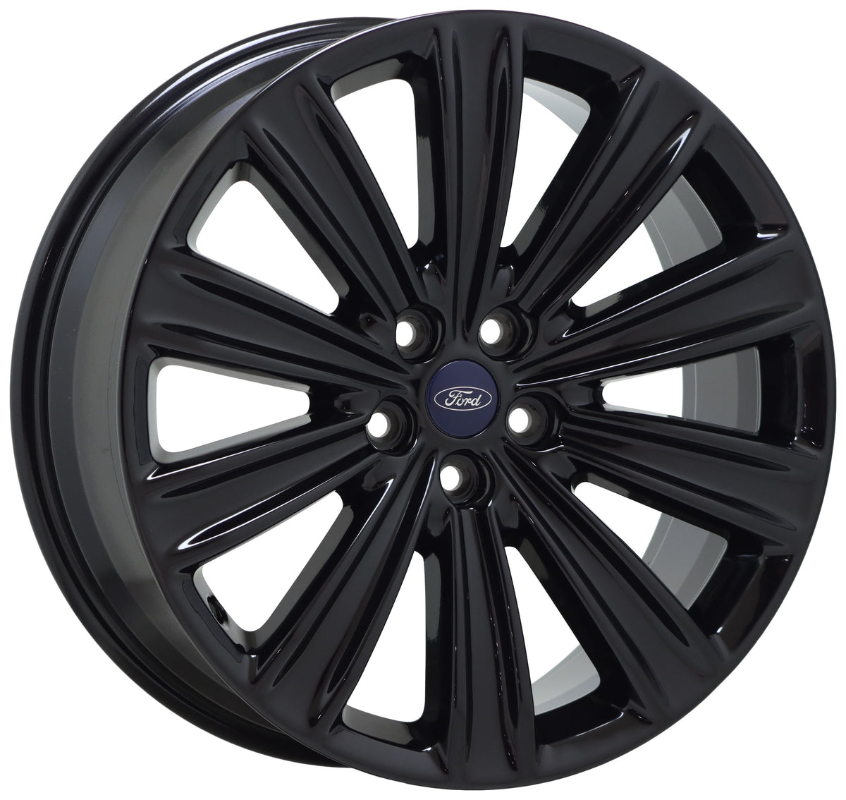 20" Ford Explorer Gloss Black wheels rims Factory OEM set 10269 EXCHANGE