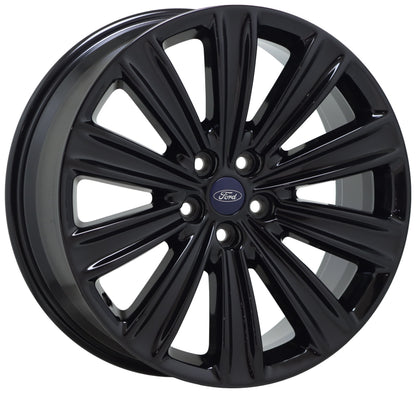 20" Ford Explorer Gloss Black wheels rims Factory OEM set 10269 EXCHANGE