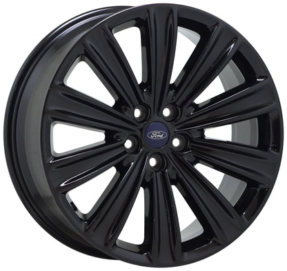 20" Ford Explorer Gloss Black wheels rims Factory OEM set 10269 EXCHANGE