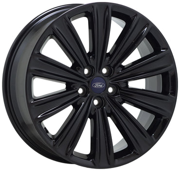 20" Ford Explorer Gloss Black wheels rims Factory OEM set 10269