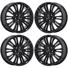 Load image into Gallery viewer, EXCHANGE 20&quot; Lincoln MKX Gloss Black Wheels Factory OEM Set 2016-2018  10075
