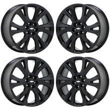 Load image into Gallery viewer, 21&quot; Chevrolet Blazer black wheels rims GM set 4 5938
