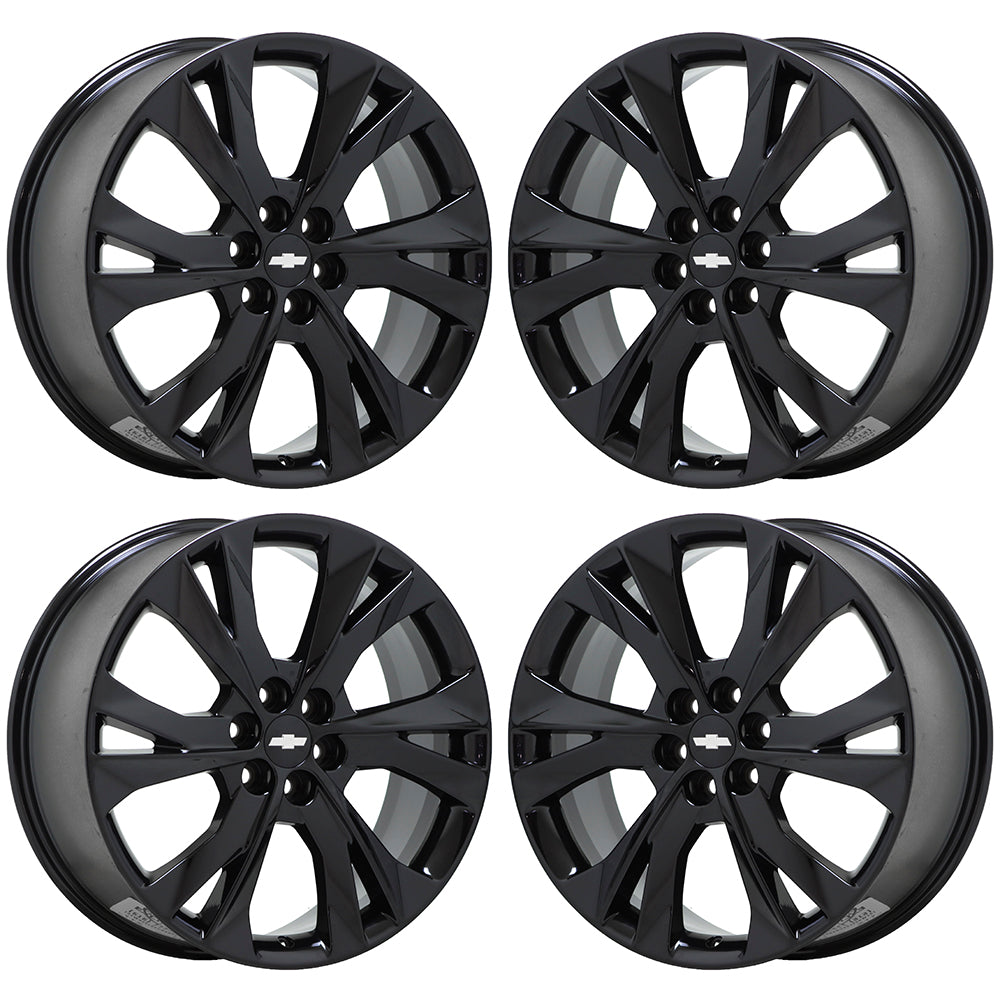 21" Chevrolet Blazer Gloss Black wheels rims GM set 5938