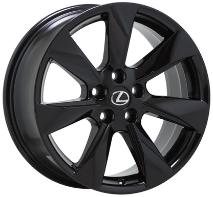 18" Lexus RX350 RX450 Gloss Black wheels rims Factory OEM 74336 EXCHANGE