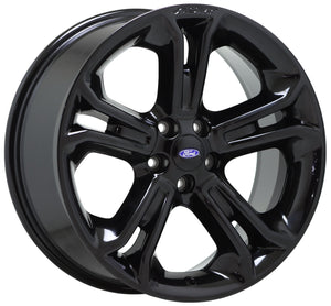 New 20" Replacement Wheel Rim For Ford Explorer 2013-2015 – Machined Gloss Black, 5-Lug