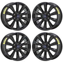 Load image into Gallery viewer, EXCHANGE 18&quot; Ford Escape Titanium Black wheels rims Factory OEM set 4 10110
