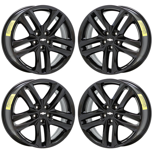 19" Chevrolet Equinox Gloss Black wheels rims Factory OEM set 5832