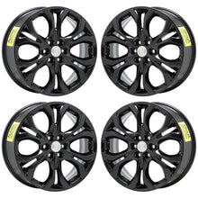 Load image into Gallery viewer, EXCHANGE 20&quot; Buick Enclave Black wheels rims Factory OEM GM set 4 5851
