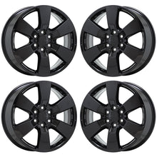 Load image into Gallery viewer, 20&quot; Chevrolet Traverse Black wheels rims Factory OEM 2009-2017 set 4 5406
