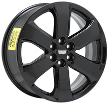 Load image into Gallery viewer, 20&quot; Cadillac XT5 SRX Gloss Black wheels rims Factory OEM GM 2018 - 2023 set 5845
