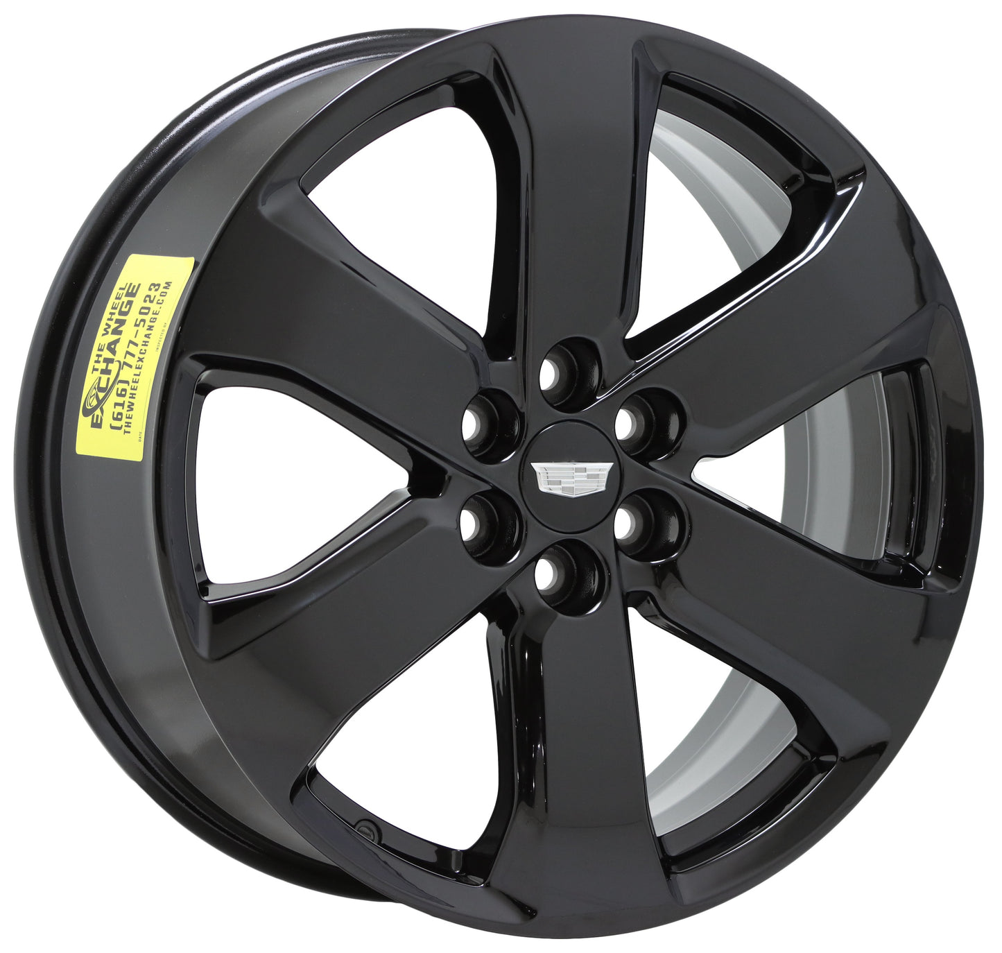 20" Cadillac XT5 SRX Gloss Black wheels rims Factory OEM GM 2018 - 2023 set 5845