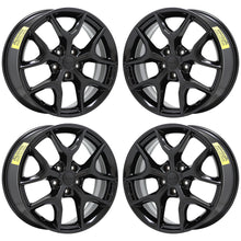 Load image into Gallery viewer, EXCHANGE 20&quot; Jeep Grand Cherokee Gloss Black Wheels Rims Factory OEM Set 9214
