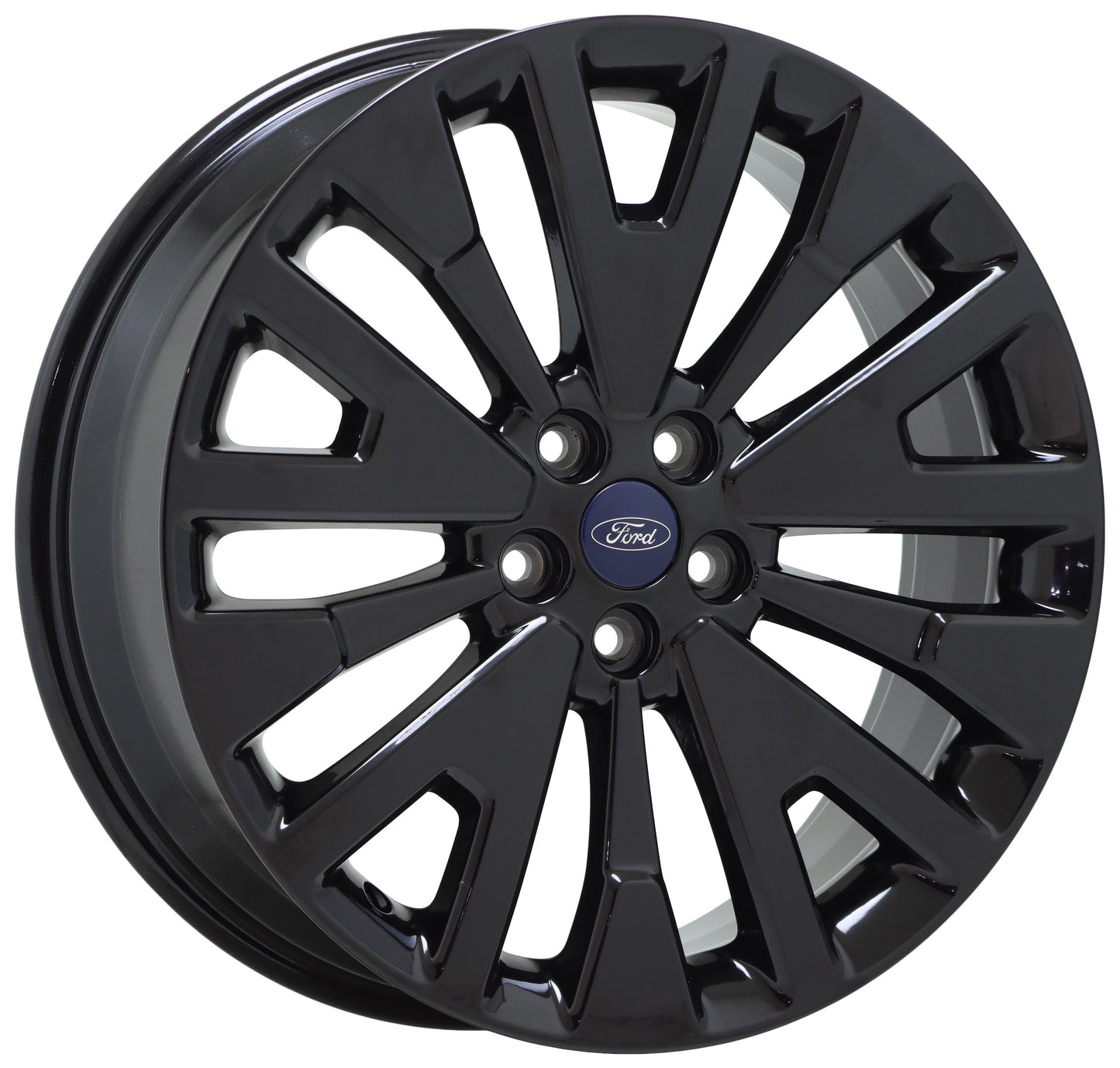 19" Ford Escape Gloss Black wheels rims Factory OEM set 10259