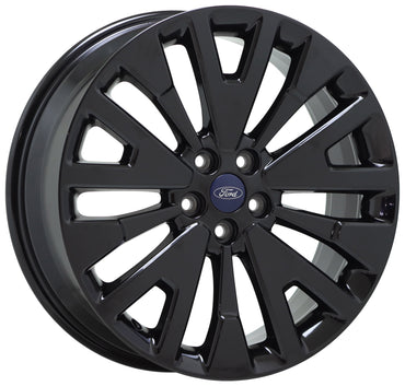 19" Ford Escape Gloss Black wheels rims Factory OEM set 10259